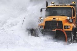 Freightliner snowplow