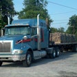 Lack of a local parking ban on trucks in Erin, Tenn., means owner-operator Dan Heister is able with the property owner’s permission to utilize this gravel lot in his area at the intersection two state routes occasionally for overnight parking.