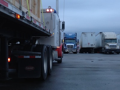 truck stop parking