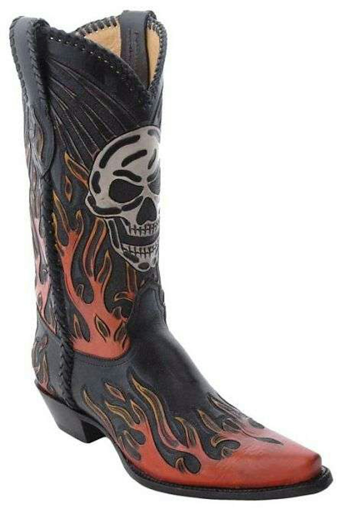 Skull cowgirl boots on sale