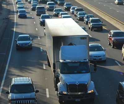 I-40 east of Nashville during the morning rush hour