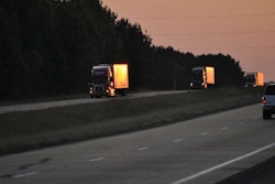 trucks on highway