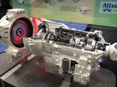 Allison hybrid tranny