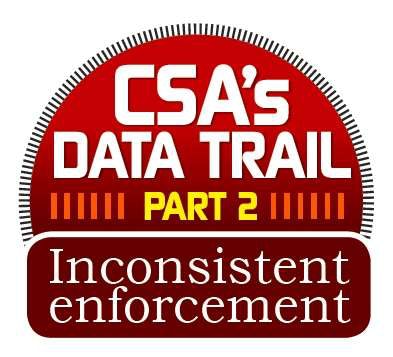 Inspection patterns around the nation and inequities in enforcement are the subjects of our March installments in this months-long series. For patterns by state, see the “CSA’s heat index” feature published March 25. Visit our data site for interactive maps with inspection activity by state, violation prevalence and more.