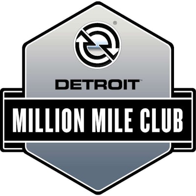 Detroit Million Mile Club Logo