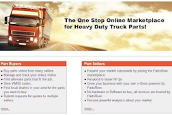 The new PartsRiver.com enables a consumer-type online marketplace experience for truck owners and technicians searching for and/or purchasing truck parts. Click through the image to visit the site.