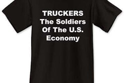 Truckers soldiers t-shirt design