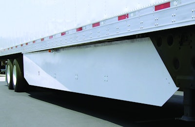 Utility’s new side-skirt design evolved over years in which the company believes it addressed key durability concerns for dry van/refrigerated fleets.