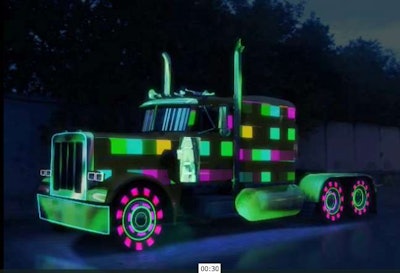 animated truck