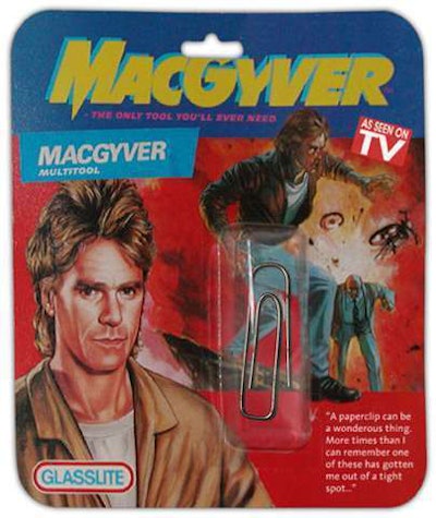MacGyver, aka owner-operator George Parker, is always prepared.