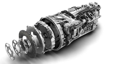 The DT12 automated-manual transmission will begin shipping in the U.S. next month, Daimler says.