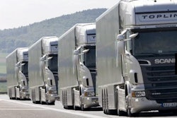Strong fuel savings were achieved in testing this semi-autonomous convoy in Japan.