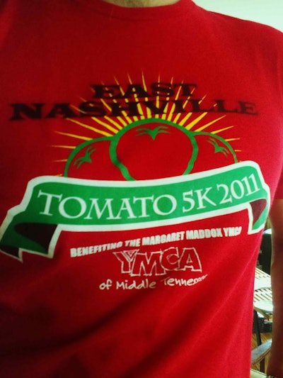 Tomato 5K race shirt edit