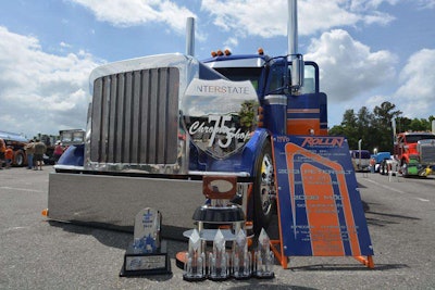 Richfield, Wis., resident Vinnio Diorio’s 2013 Peterbilt 389 and matching 2008 MAC trailer won Best of Show in the Working Combo category.