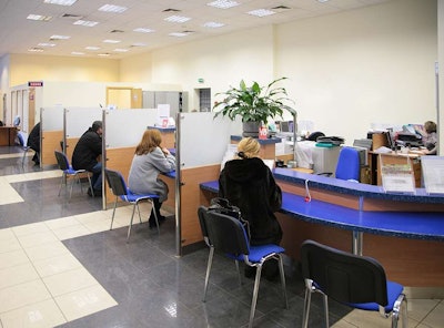 The mileage costs for business-related trips to the bank are tax-deductible.