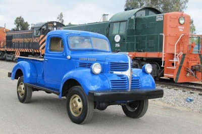 Orange Empire Railway Antique truck show