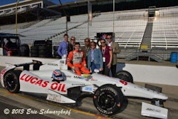 From left: Morgan and Katie Lucas, Tristan Vautier, Kevin McWilliams, Charlotte Lucas, Theresa Lucas, and Forrest Lucas