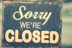 We're closed