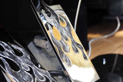 “Do you want to look like everyone else or make something special?” Hooten asks of his pedals. “How can you take something simple that everyone buys and make it yours – we put cowhide in them. No one else has it.”