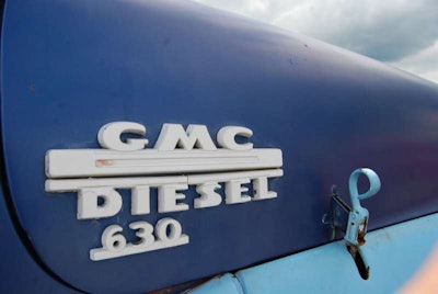 Detail: Bill Blankenship's 1953 GMC 630 tractor