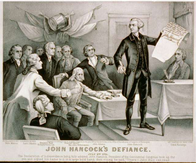 John Hancock's Defiance