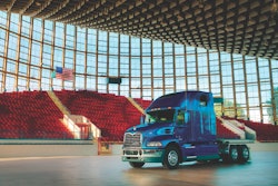 The Mack Pinnacle will be available with a DME-powered MP8 engine starting in 2015.