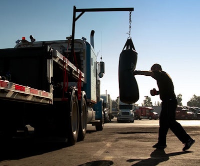 boxing trucker