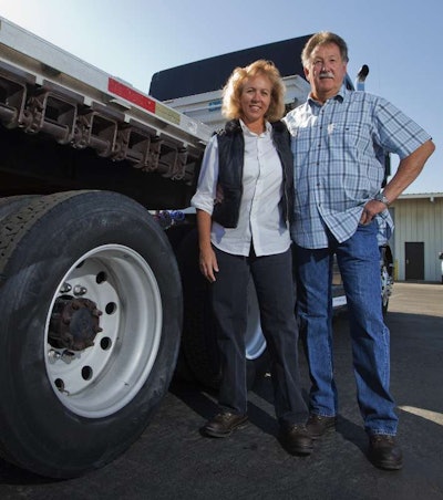 Tom and Karen Moore, independent owner-operators