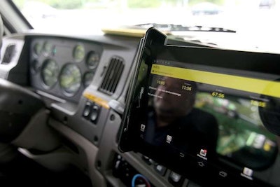 Partner to the demonstration was the XRS mobile electronic-logs/telematics platform, which entered general release in March 2013, runs on more than 50 types of devices and automatically transmits vehicle and operator data directly to a management dashboard. The subscription-based monthly service features varying pricing levels, dependent on package and functionality. Every XRS package includes an XRS Relay in-cab device that communicates via Bluetooth with the driver’s existing smartphone or tablet.