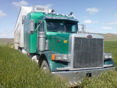 Moving cattle out to pasture in Southern Kansas last spring with this sweet Pete was reader Ron Metz.