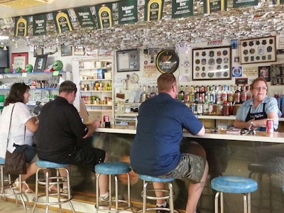 customers at the Little AleInn