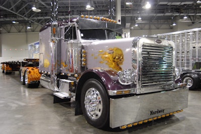 Ray Rodriguez turned in a repeat performance this year at Great West, winning Best of Show, Working Combo, with his 1988 Peterbilt 379 for the second consecutive year.