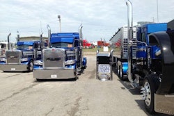 Davis Bros. operates 21 trucks and brought three to the Pride & Polish Show.