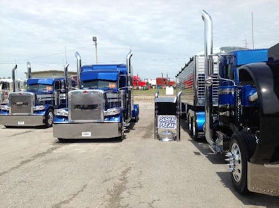 Davis Bros. operates 21 trucks and brought three to the Pride & Polish Show.