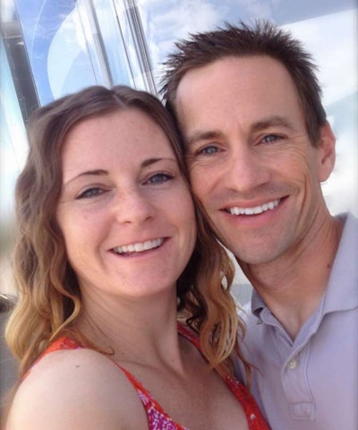 Landstar-leased owner-operators Jon and Miriam Brown