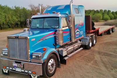 Owner-operator Erich Owens’ 2001 Western Star