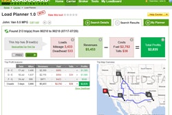 123LoadBoard's load planner