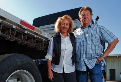 Tom and Karen Moore, independent owner-operators