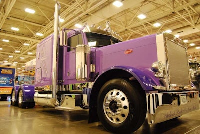 Long Haul Survivor is a custom 2000 Peterbilt 379.