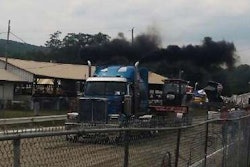 Erich Owens' truck at the 2013 Broome County (NY) Fair truck pull