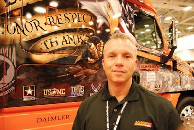 Ride of Pride driver Chuck Ceccacci