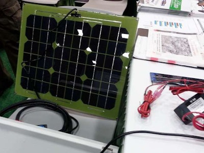 Healthy Battery solar panels