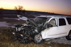 Bisaillon was pulled from the driver’s seat shortly before flames reached the passenger compartment.