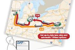 DAT RateView also provides 13-month rate histories, information critical to seasonal trend analysis and for quick and easy RFP response. The simple-to-use lane bulk-download feature can reduce the time necessary to respond to RFPs from hours to minutes.