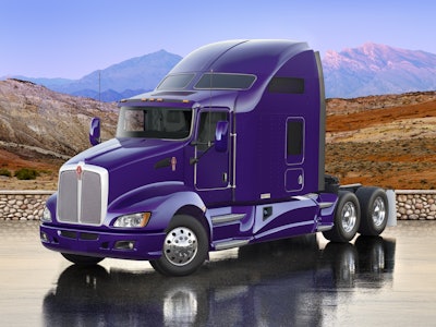 The next Signature truck will start with a Kenworth T660 glider kit, similar to this 2013 model. The goal is to achieve more than 9 mpg when pulling any standard trailer.