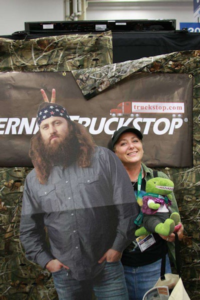 Wendy and Luke the Tyrannosaurus Rex