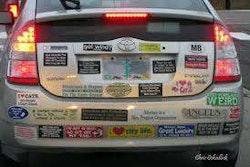 bumper stickers