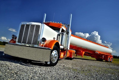 Bill Rethwisch’s 2007 Peterbilt 379 and Polar tanker