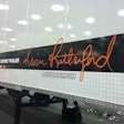 Though there will be some small-scale production of Kevin Rutherford’s signature Series trailer, they mostly will be built to customer order. The graphics package seen here does not come standard on trailer, but it can be added from the manufacturer.