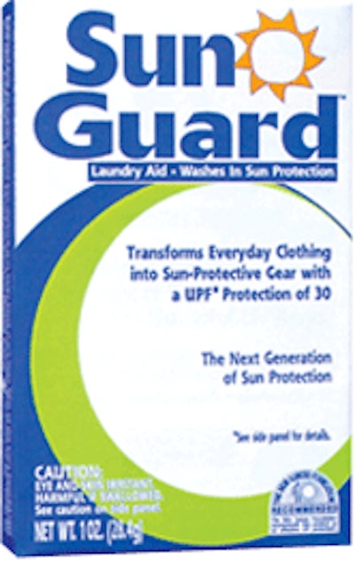 The latest trend in sunscreen is something you throw in with the laundry. While clothing provides a barrier between the sun’s harmful rays and your skin, lightweight cotton, for instance, doesn’t give more than SPF 5 protection. A new product called SunGuard, endorsed by the Skin Cancer Foundation, can simply be added to your washing machine load along with detergent to add an extra level of sun protection to your clothes — the coating is said to keep more than 96 percent of the sun’s rays from permeating the fabric.